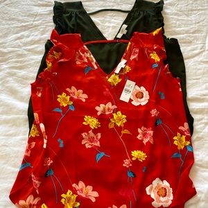 Two Loft Flutter Shell tops